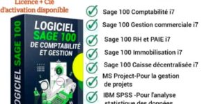 Pack Logiciels SAGE 100 + Outils Essentiels (Comptabilité, RH, Gestion, etc.) – Clé d’Activation Incluse